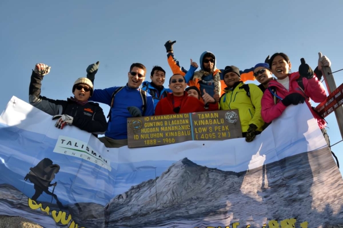Climbing Mount Kinabalu for Repsol CSR