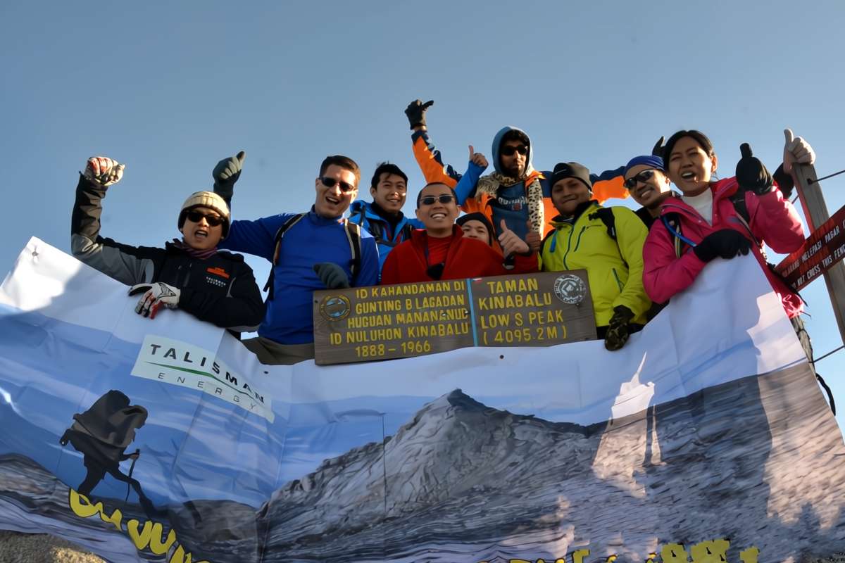 Climbing Mount Kinabalu for Repsol CSR
