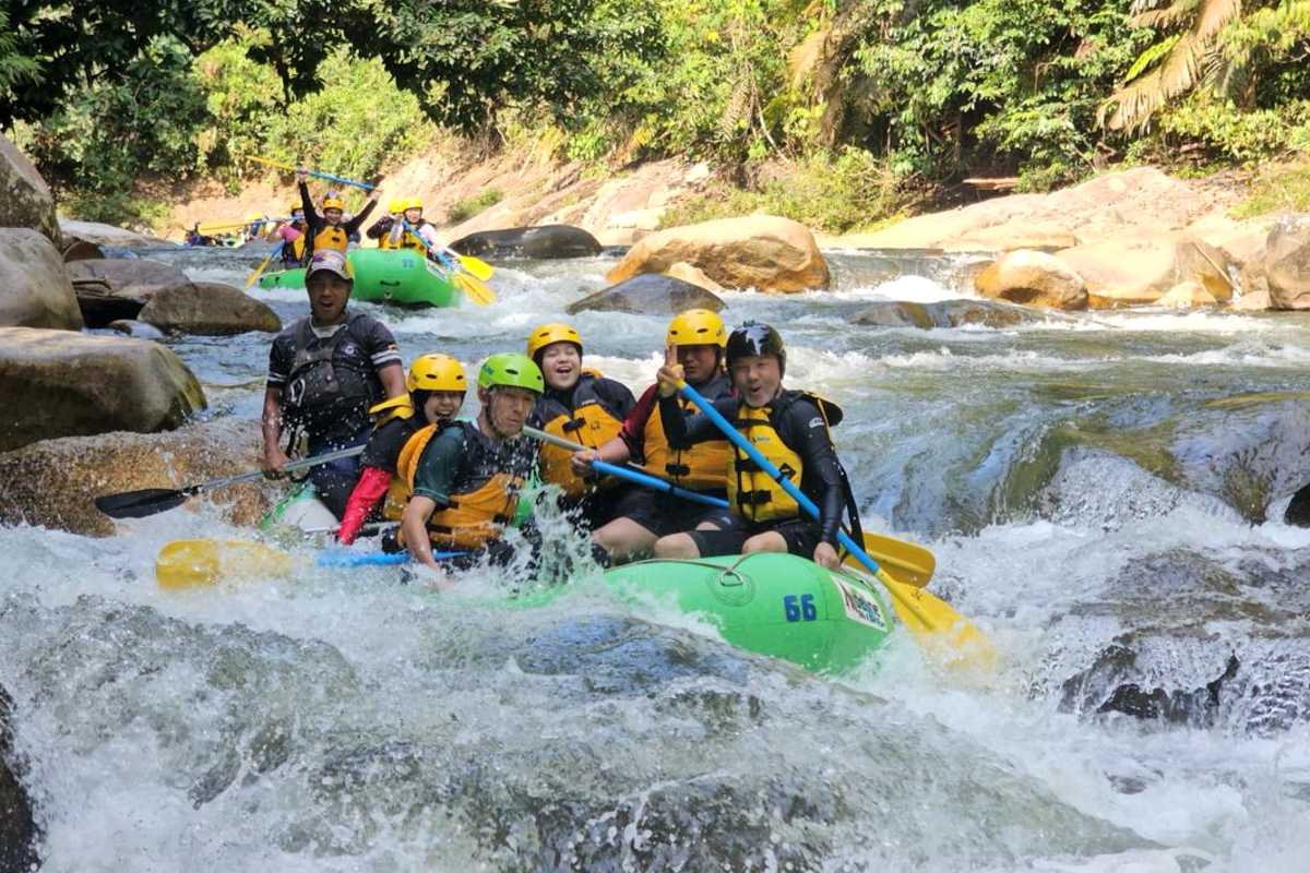 White water rafting in Gopeng Perak Malaysia Active Bugs